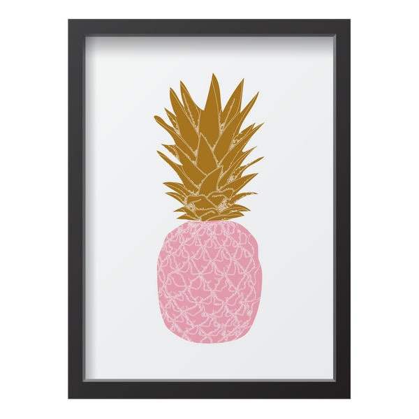 Pink & Gold Pineapple