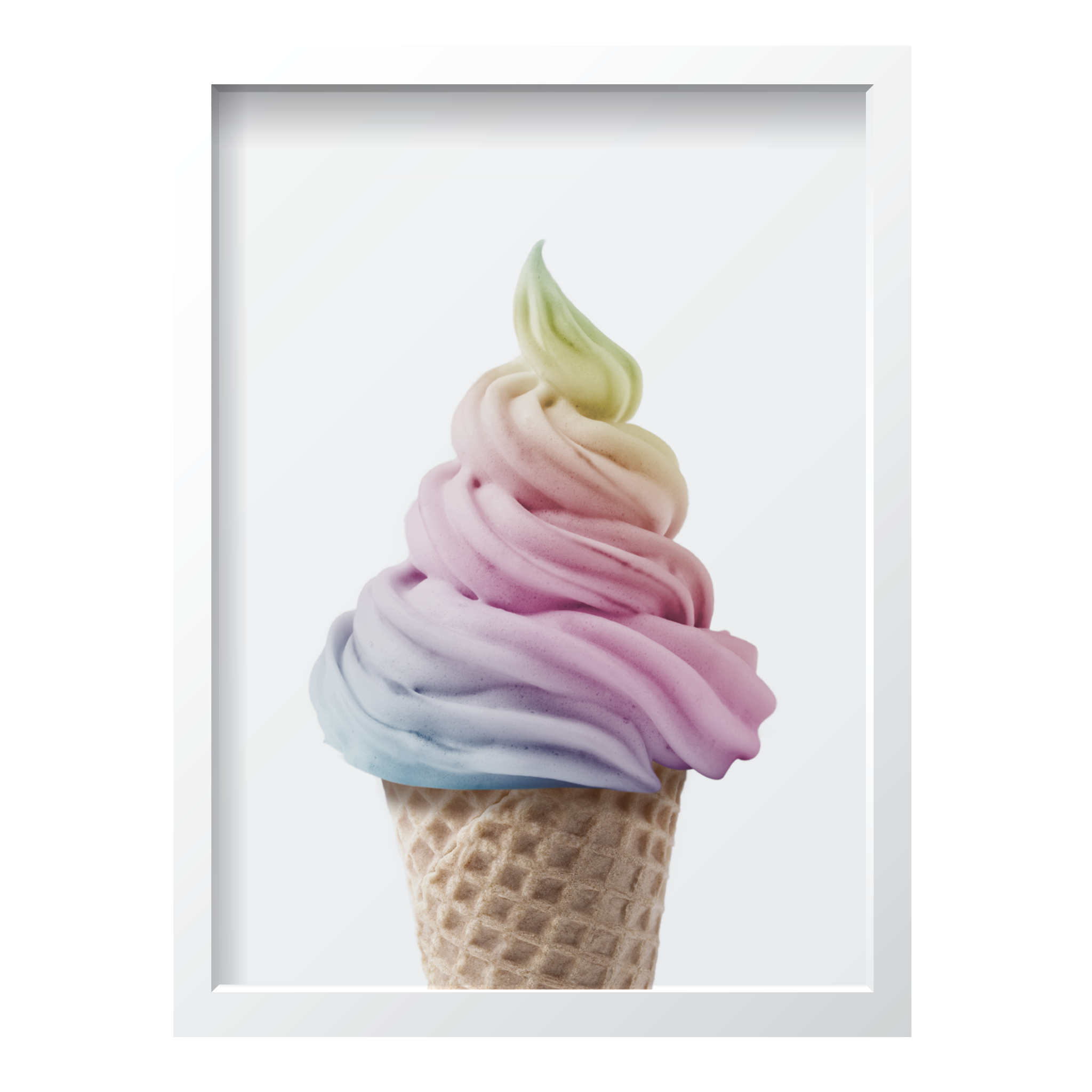 Rainbow Ice Cream