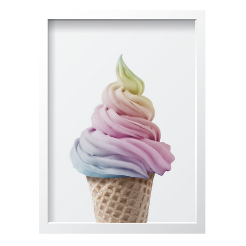 Rainbow Ice Cream