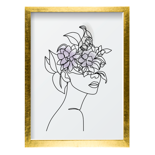 One Line Flower Woman 3