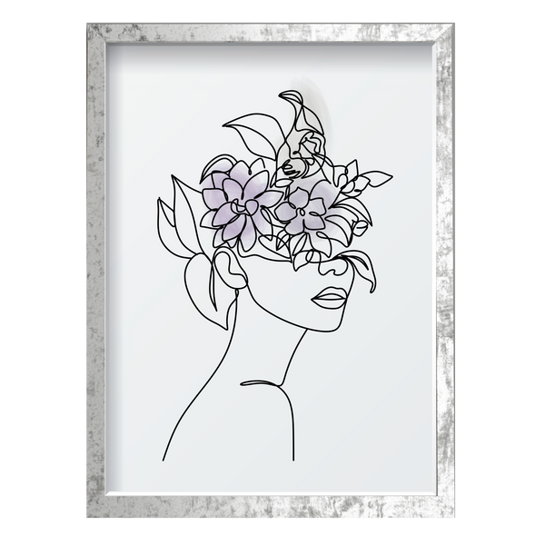 One Line Flower Woman 3