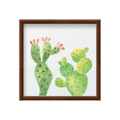 Watercolor Cactus